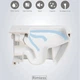 Унітаз компакт RAK Ceramics Sensation SENWC1146AWHA безобідковий з бачком SENWT1800AWHA і сидінням SENSC3901WH Soft Close - изображение 5