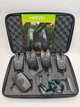 Комплект поклевочных сигнализаторов с пейджером Hirisi b1230 (SX1) 4+1 (snag bar, полностью водозащищены) Обновленная версия 2026г - изображение 1
