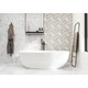Плитка Golden Tile Marmo Bianco Chevron Білий G70151 30x60 см - изображение 2