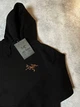 Худи Arcteryx 88902 черного цвета, размер L - изображение 2
