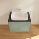 Тумба під раковину Villeroy&Boch Finion F09200GM підвісна, оливковий матовий - изображение 3