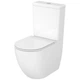 Унітаз-компакт 931 Cersanit Remo Pro Oval Tornado 011 ( CCKZ1016890001 / K3030-001 ) безобідковий, сидіння SLIM, білий глянець - изображение 2