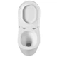Унітаз підвісний Devit Calma DCA0530111W з кришкою soft-close, білий глянець - зображення 10