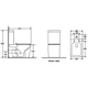 Унітаз-компакт Devit Flow square DFL2170211W 610x365x825мм з кришкою soft-close, Vortex Flush, білий глянець - зображення 3