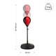 Zestaw Bokserski dla dzieci Outtec Power Punch Junior I-42754 78–120 cm Czerwono-czarny (5905884427545) - obraz 9