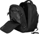 Plecak kabinowy kompresyjny Outtec 26 l Easy travel + pompka Czarny (5905884427675) - obraz 6