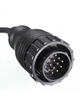 Переходник Mercedes Sprinter, VW Crafter, VW LT OBD 14 pin - Elm 327, K-Line, KTS на OBD2 - изображение 2