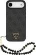 Etui na smartfon Guess 4G Strap Triangle Logo MagSafe do Apple iPhone Air Black (GUHMP17MP4TSDPPSK) - obraz 1