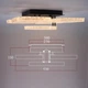 Управляемая светодиодная люстра ESLLSE ROOM ICE 5S 100 Вт СМАРТ 530x530x150 мм Черная - изображение 6