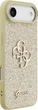 Чохол для смартфона Guess Fixed Glitter Big 4G для Apple iPhone Air Gold (GUHCP17MHG4SGD) - зображення 4