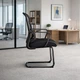Крісло Mealux Easy Static Black (арт. HF-L10 F/B) - зображення 2