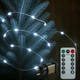 Гирлянда Роса 100м 1000Led от розетки Холодный белый Больше диод G165-100B - изображение 1