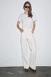 Білі джинси з високою посадкою Zara 5474/052 38 - зображення 3