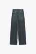 Джинси прямого крою з високою посадкою Zara 3593/222 38 - зображення 10