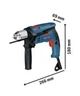 Дриль ударна Bosch Professional GSB 13 RE - зображення 4
