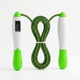 Скакалка со счетчиком и PVC жгутом SP-Sport 667 длина 3м White-Green - зображення 4