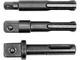 Набор держателей-адаптеров для торцевых головок SDS+ на квадрат 1/4", 3/8" и 1/2" 3 предмета YATO YT-04686 - изображение 5