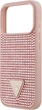 Etui na smartfon Guess Rhinestone Triangle Logo do Apple iPhone 17 Pro Pink (GUHCP17LHDGTPP) - obraz 6