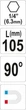 Держатель отвёрточных насадок YATO, двусторонний магнитный, 90°, L=105 мм, HEX 1/4" - изображение 3