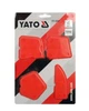 Комплект шпателів для формування швів YATO YT-5261, 4 предмети - зображення 3
