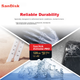 Карта памяти SanDisk 128 ГБ microSDXC UHS-I A2 U3 V30 C10 Ultimate - изображение 6