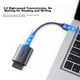 Картридер UGREEN USB 3.0 SD/TF, 2 слота, 5 Гбит/с, алюминиевый корпус - изображение 5