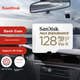 Карта памяти SanDisk MAX ENDURANCE 128 ГБ microSDXC UHS-I (U3) Class 10 V30 с адаптером - изображение 4