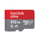 Карта пам'яті SanDisk Extreme 512 ГБ microSDXC A1 U1 Class 10 - зображення 1