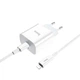 Мережевий зарядний пристрій HOCO C76A Speed source Lightning cable 18W White - изображение 3