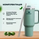 Термочашка Stanley Quencher H2.0 Flowstate 40 oz (1,182 л) Зеленая - изображение 6