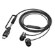Дротові навушники HOCO M119A Mia universal earphones with microphone Type-C 3.5mm Black - изображение 3
