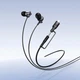 Дротові навушники HOCO M119A Mia universal earphones with microphone Type-C 3.5mm Black - изображение 8