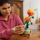 Конструктор Botanicals: Хризантема (Chrysanthemum) 278 деталей — Модель 10368 - изображение 4