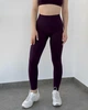 Женские спортивные легинсы лосины с эффектом Push-Up Premium качества для фитнеса повседневной носки пуш-ап Тёмно-фиолетовый S (LP8S) - изображение 1