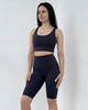 Женские спортивные велошорты без эффекта Push-Up для бега тренировок йоги велосипедистов Тёмно-синий S (VBP7S) - изображение 3