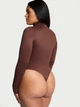 Боди-гольф коричневого цвета Victoria's Secret р. XS арт. 30438 - изображение 3