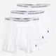 Набор трусов боксеров мужских хлопковых Ralph Lauren 767301257 1X 3 шт Белых (1160715410) - изображение 1
