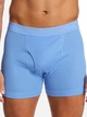 Набор трусов боксеров мужских бавовняних Calvin Klein 790204708 XL 3 шт Синих (1160804882) - изображение 2