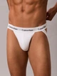 Набор трусов джоки мужских хлопковых Calvin Klein 740976101 XL 3 шт Белых (1160768377) - изображение 5