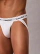 Набор трусов джоки мужских хлопковых Calvin Klein 740976101 XL 3 шт Белых (1160768377) - изображение 6