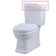 Кришка для бачка Devit Sheffield 3014133 до компакту 3010133 - изображение 1