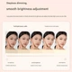 Дзеркало для макіяжу Xiaomi DOCO Cosmetic Mirror Portable with Lamp Flip version-Powder (FM002) - изображение 5