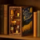 Бук Нук Світ у рамці Ван Гога Інтер'єрний конструктор Book Nook A World within the Frame Van Gogh DIY BV02-015 - зображення 3
