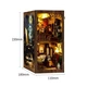 Бук Нук Світ у рамці Ван Гога Інтер'єрний конструктор Book Nook A World within the Frame Van Gogh DIY BV02-015 - зображення 7