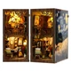 Бук Нук Світ у рамці Ван Гога Інтер'єрний конструктор Book Nook A World within the Frame Van Gogh DIY BV02-015 - зображення 9