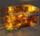 Румбокс Вілла Мрії Roombox Villa Dream Cottage DIY Miniature House Kit Інтер'єрний конструктор TD-59 + купол - изображение 9