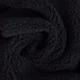 Тканина штучне хутро Тедді IDEIA 455 гр/м2 150 см, для пальт, курток та теплих жилетів чорна м.п. - зображення 1