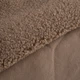 Тканина штучне хутро Тедді IDEIA 455 гр/м2 150 см, для пальт, курток та теплих жилетів т/беж м.п. - зображення 2