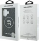 Etui na smartfon Karl Lagerfeld IML Karl Head Logo MagSafe do Apple iPhone 17 Black (KLHMP17SHMKBKHOK) - obraz 8