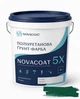 NOVACOAT 5X — двухкомпонентная полиуретановая грунт-краска для металла, зеленый, бетона - изображение 2